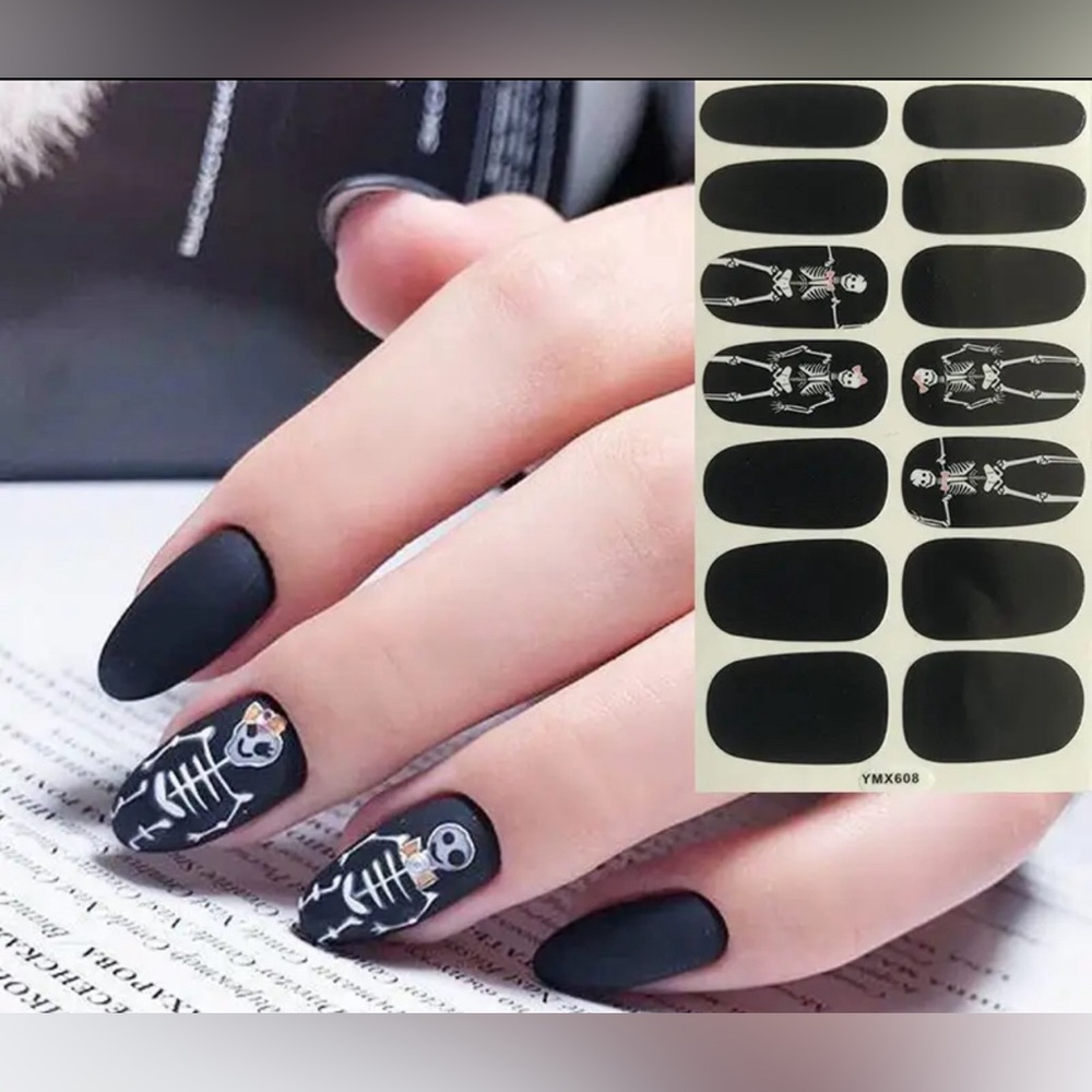 $2 HALLOWEEN NAIL STICKER WRAPS. NEW. $2 WITH ANY $10 ORDER OR MORE. One sheet